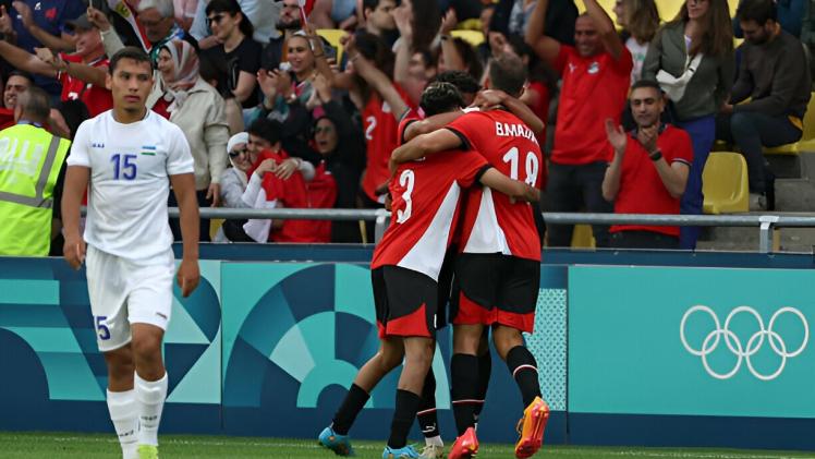 مباراة مصر وأوزبكستان