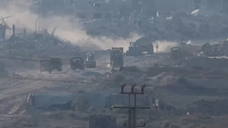 قوات إسرائيلية داخل قطاع غزة