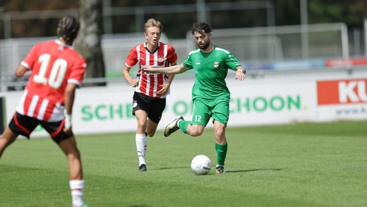 جانب من المباراة