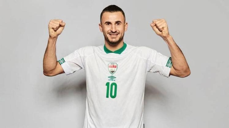 اللاعب العراقي أيمن حسين