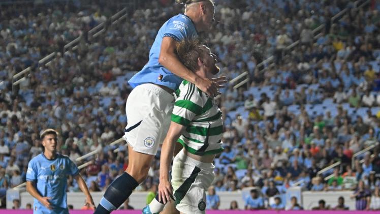 مباراة مانشستر سيتي وسيلتيك