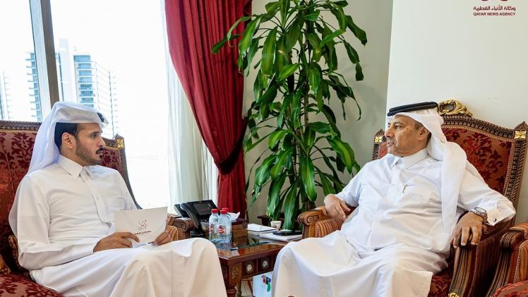 سعادة السفير في حديثه إلى وكالة الأنباء القطرية
