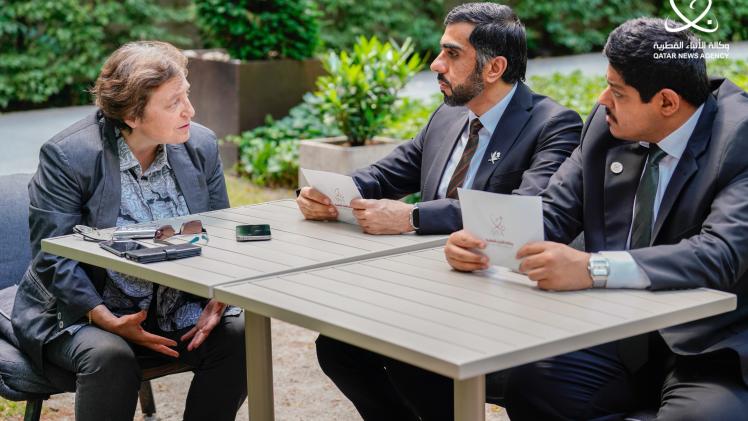 جانب من المقابلة