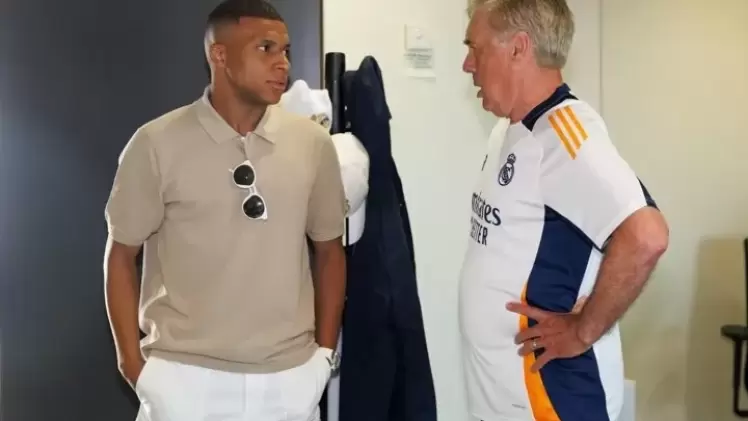 كارلو أنشيلوتي وكيليان مبابي