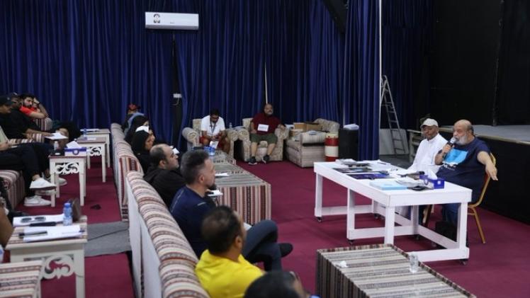 جانب من الورشة