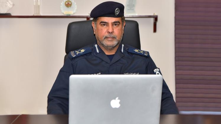 اللواء ناصر جبر النعيمي مدير عام أمن السواحل والحدود بوزارة الداخلية