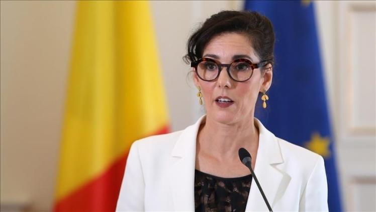 وزيرة الخارجية البلجيكية حاجة لحبيب