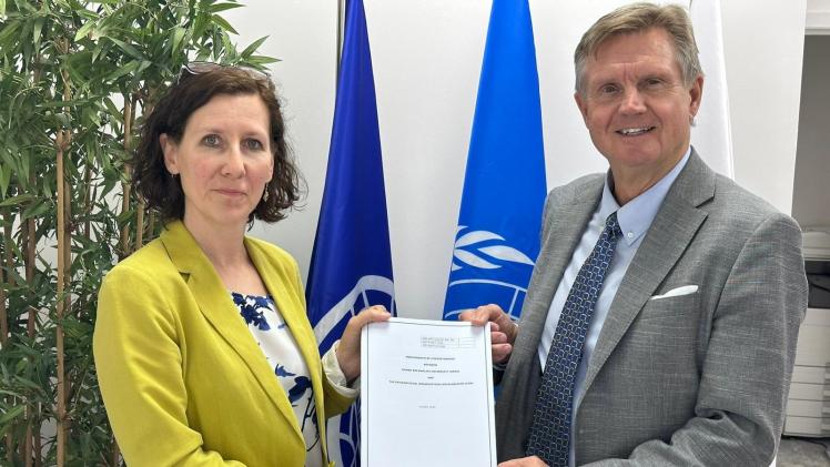 جانبب من توقيع مذكرة التفاهم