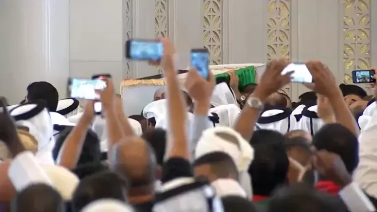 من جنازة الراحل إسماعيل هنية