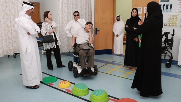 جانب من الزيارة