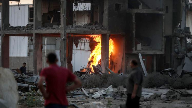 آثار عدوان الاحتلال الإسرائيلي على غزة - صورة أرشيفية