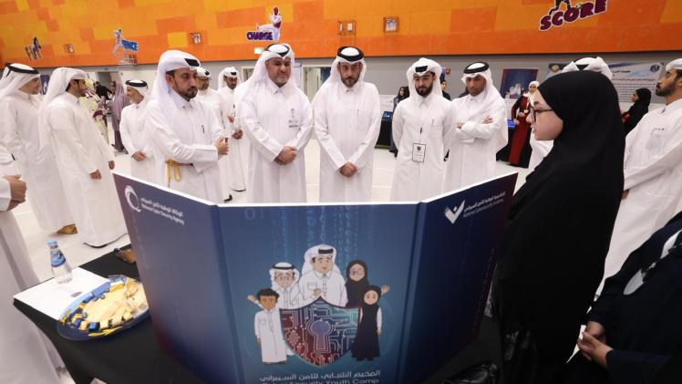 جانب من المخيم