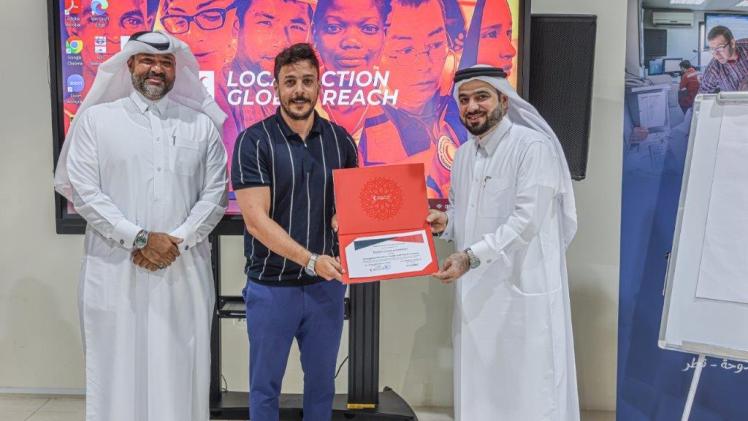 جانب من التدريب