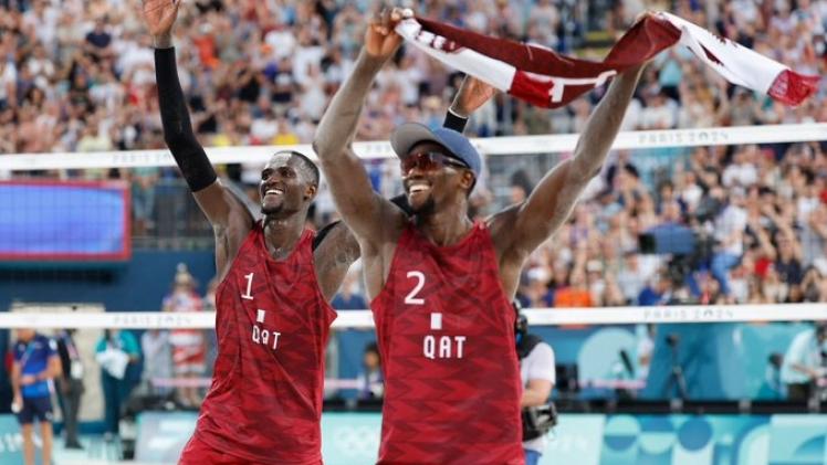 المنتخب القطري للكرة الطائرة الشاطئية