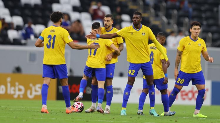 جانب من المباراة