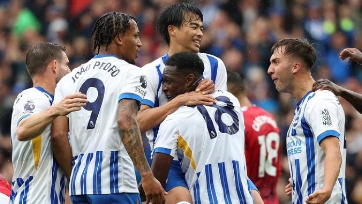 مباراة برايتون ومانشستر يونايتد