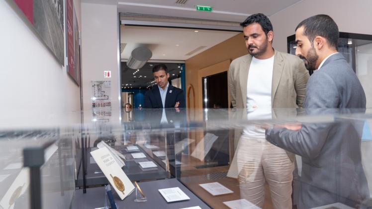 جانب من الزيارة