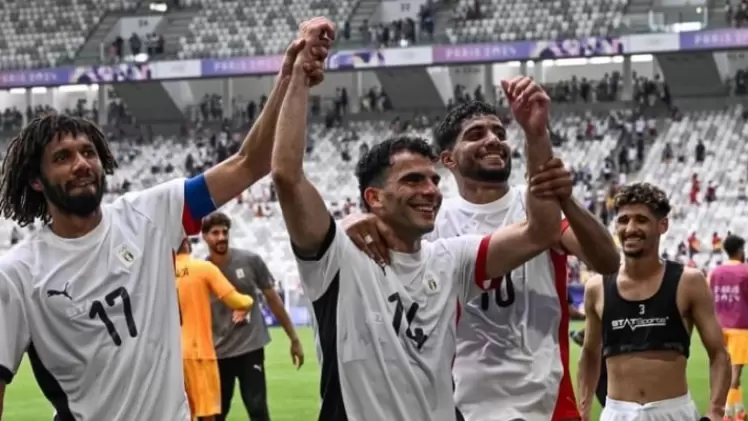 لاعبو منتخب مصر الأولمبي