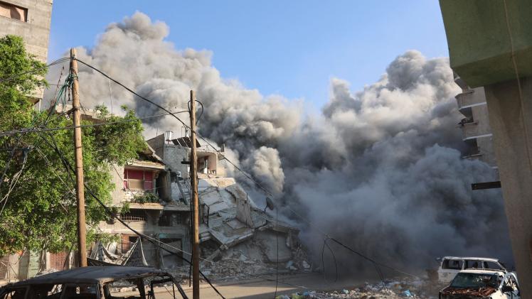 آثار عدوان الاحتلال الإسرائيلي على غزة - صورة أرشيفية