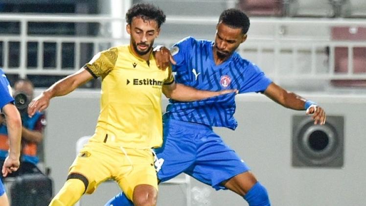 مباراة نادي قطر والشحانية