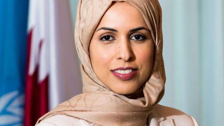سعادة الشيخة علياء أحمد بن سيف آل ثاني، المندوب الدائم لدولة قطر لدى الأمم المتحدة