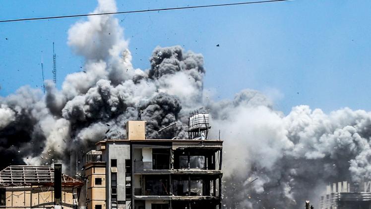 آثار عدوان الاحتلال الإسرائيلي على غزة - صورة أرشيفية