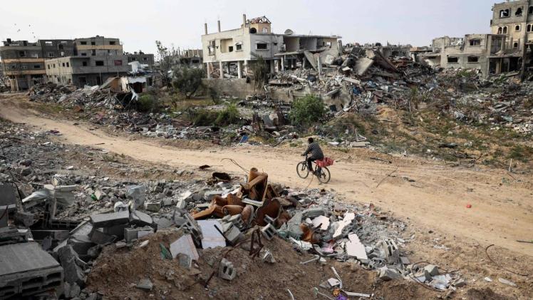 آثار عدوان الاحتلال الإسرائيلي على غزة - صورة أرشيفية