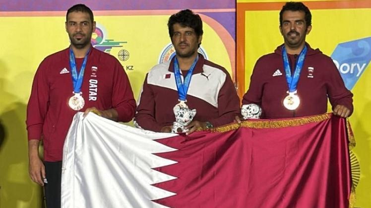 جانب من تتويج الفائزين