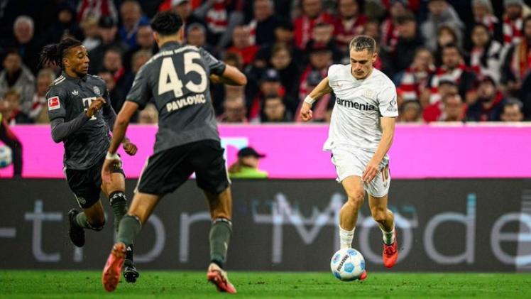 مباراة باير ليفركوزن ضد بايرن ميونخ