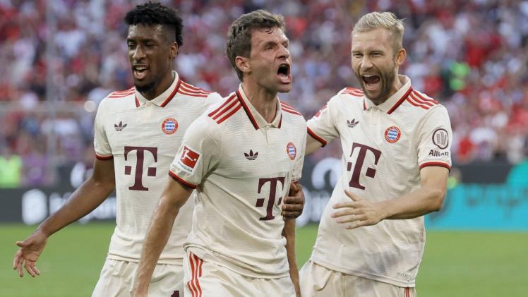 جانب من المباراة