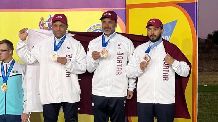 جانب من تتويج الفائزين