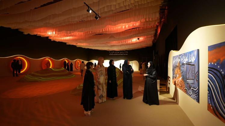 جانب من المعرض