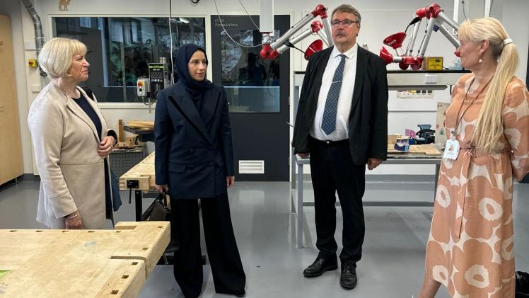 جانب من الزيارة