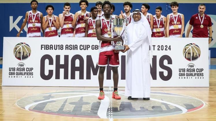 المنتخب القطري لكرة السلة تحت 18 سنة