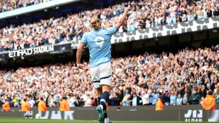 إيرلينج هالاند نجم مانشستر سيتي