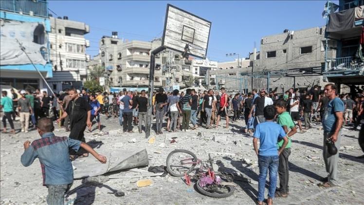 آثار العدوان الإسرائيلي على قطاع غزة