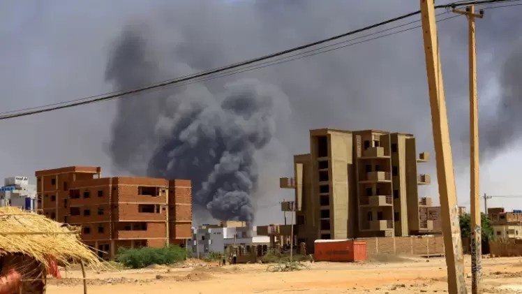 قصف مدفعي عنيف على مواقع الدعم السريع بالخرطوم