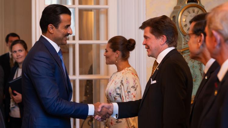 جانب من استقبال سمو الأمير