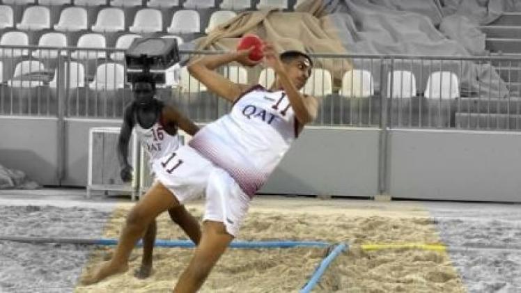 المنتخب القطري للناشئين لكرة اليد الشاطئية