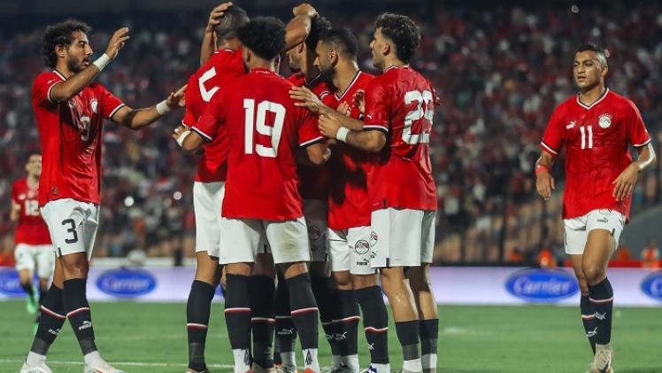 لاعبو منتخب مصر