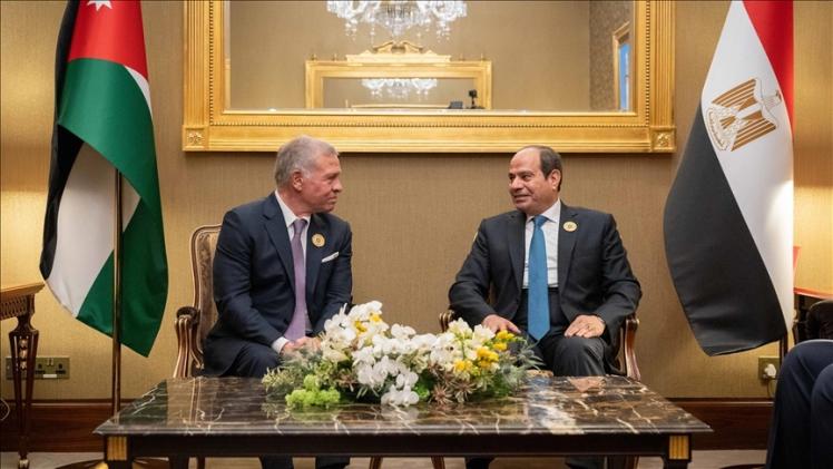 السيسي وعبد الله الثاني