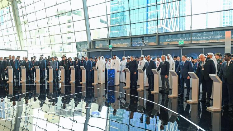 جانب من افتتاح المعرض