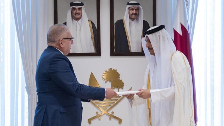 معالي رئيس مجلس الوزراء يتسلم الرسالة