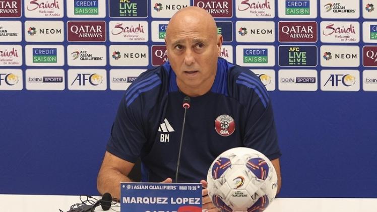 الإسباني ماركيز لوبيز مدرب المنتخب القطري