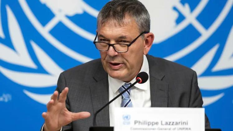 فيليب لازاريني المفوض العام لوكالة غوث وتشغيل اللاجئين الفلسطينيين
