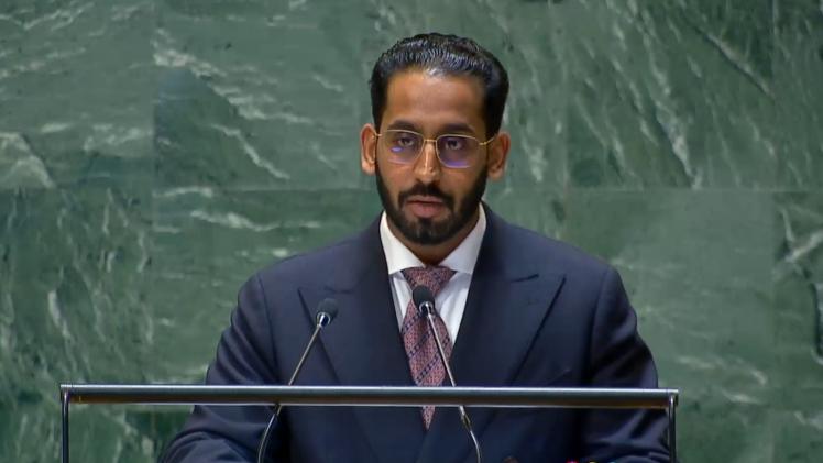 عبدالعزيز فضاله مبارك السليطي سكرتير ثالث بالوفد الدائم لدولة قطر لدى الأمم المتحدة