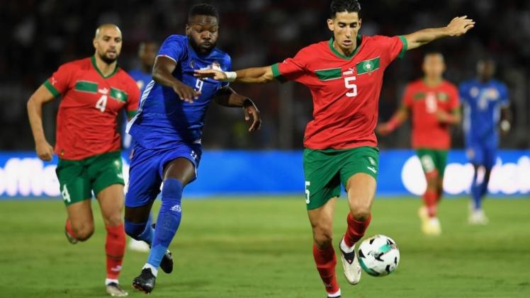 جانب من المباراة