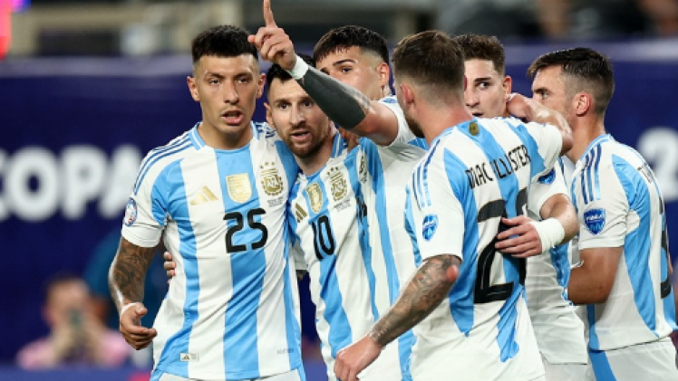 لاعبو منتخب الأرجنتين