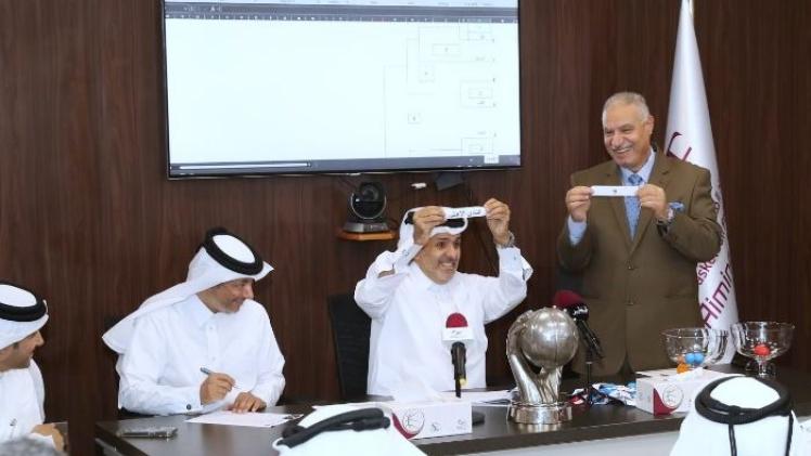 جانب من مراسم سحب القرعة