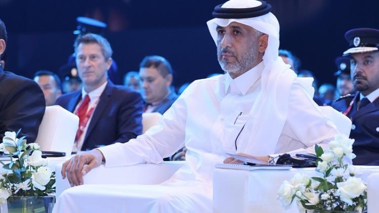 سعادة الشيخ عبد العزيز بن فيصل بن محمد آل ثاني وزير الدولة للشؤون الداخلية